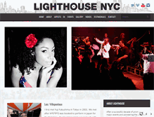 Tablet Screenshot of lighthousenyc.com